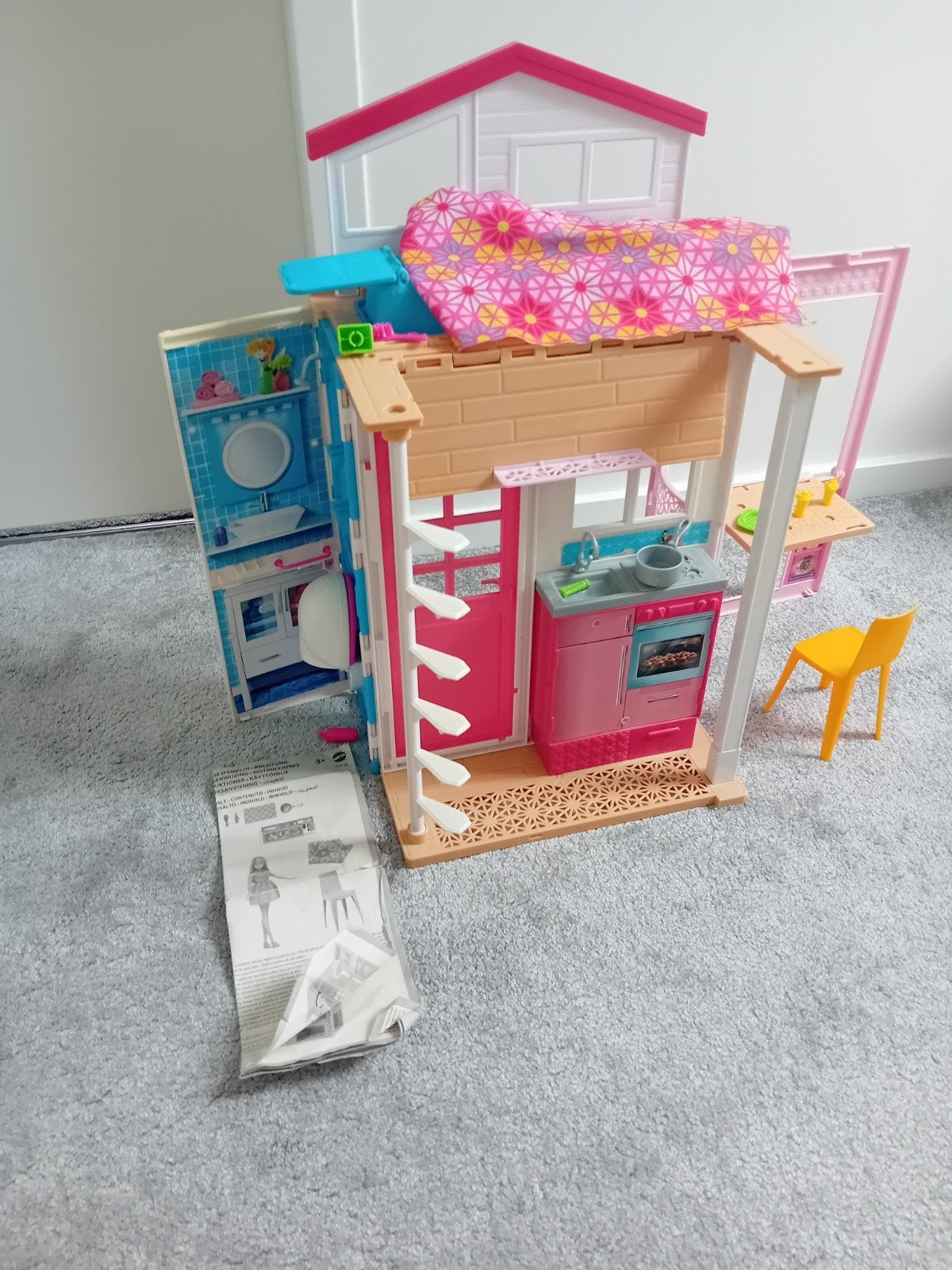 Barbie poppenhuis, Ophalen, Gebruikt, Poppenhuis