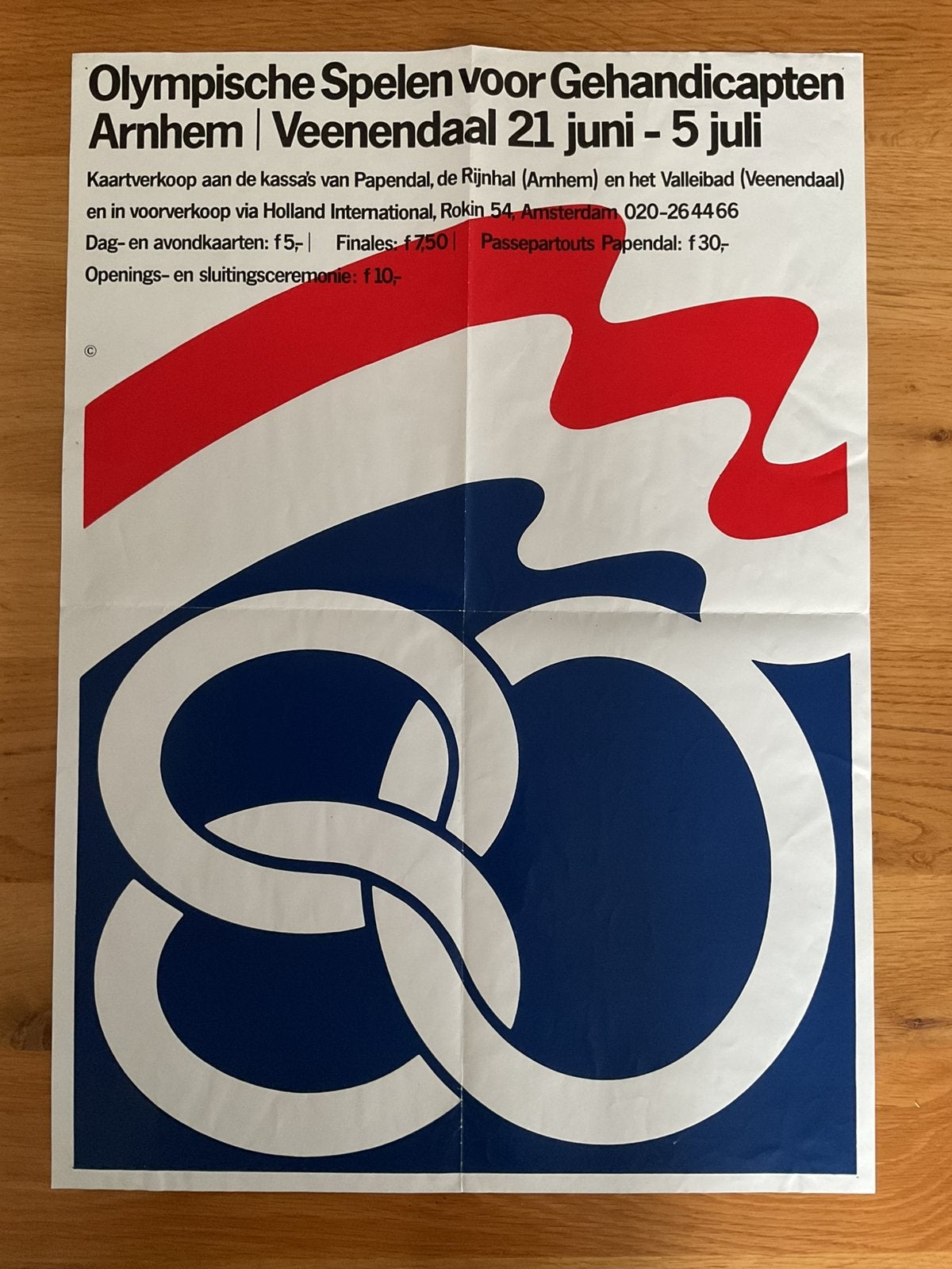 Olympische Spelen voor gehandicapten 1980 Arnhem scouting, Ophalen of Verzenden, Zo goed als nieuw, Boek of Tijdschrift