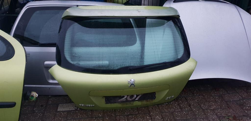 PEUGEOT 207 ACHTERKLEP BJ 2005, Ophalen of Verzenden, Gebruikt, Achter, Achterklep