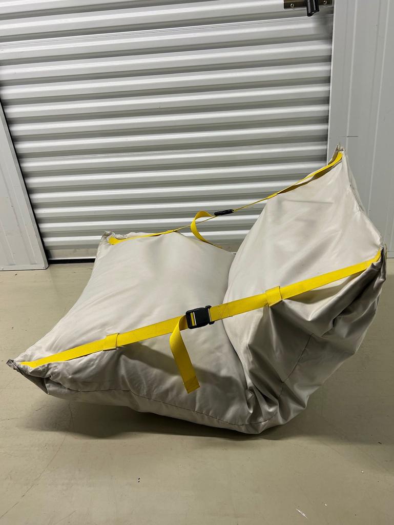 Ilkka Suppanen Snowcrash “Airbag” Zitzak Fauteuil, Ophalen, Zo goed als nieuw, Beige, Zitzak
