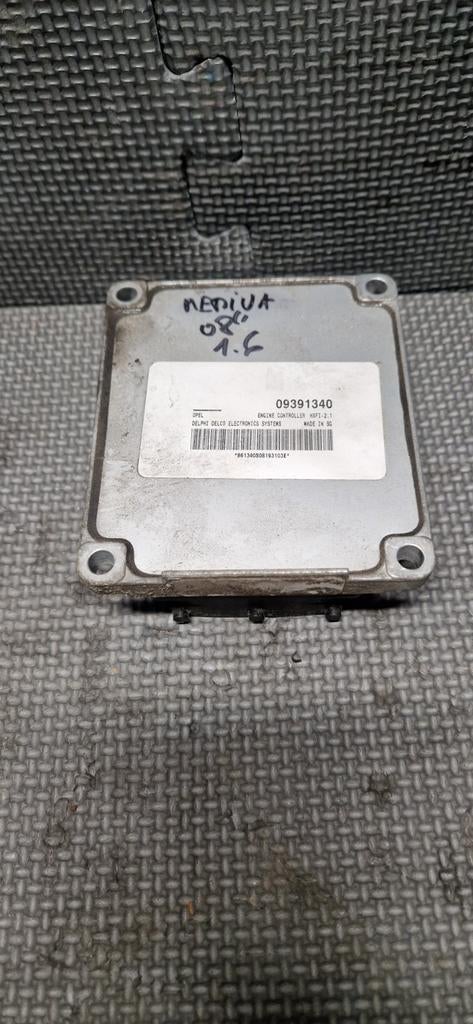 OPEL MERIVA ECU / 09391340, Gebruikt, OPEL, Opel, Ophalen of Verzenden
