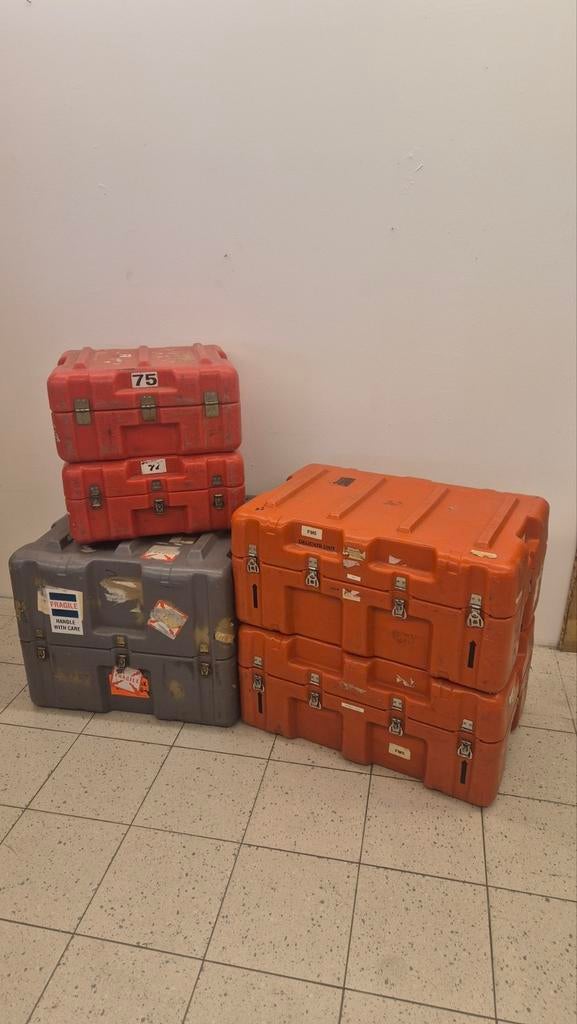 Professionele hardcase transportkisten diverse maten, Ophalen, Gebruikt, 100 cm of meer, 60 cm of meer