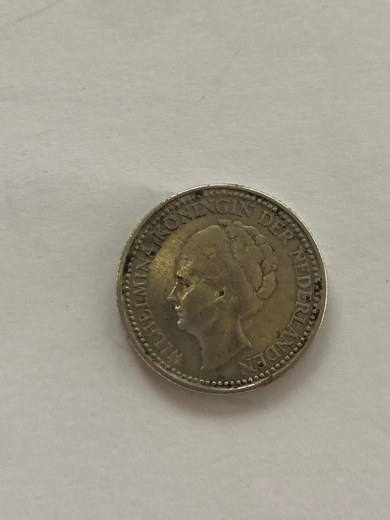 Halve gulden 1921, ½ gulden, Zilver, Ophalen of Verzenden, Koningin Wilhelmina