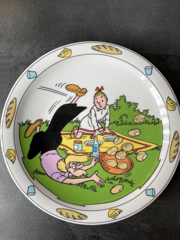 Suske en Wiske Bord - Eschenbach Porzellan, Verzamelen, Ophalen of Verzenden, Suske en Wiske, Gebruiksvoorwerp