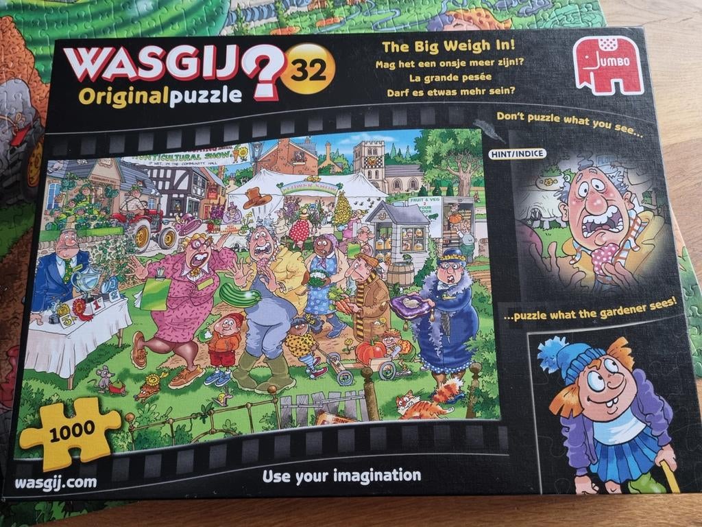 Diverse WASGIJ puzzels compleet!, Ophalen, 500 t/m 1500 stukjes, Zo goed als nieuw