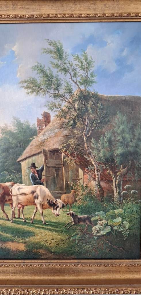 George Christiaan Hessler 1804 - 1871, Antiek en Kunst, Kunst | Schilderijen | Klassiek, Ophalen
