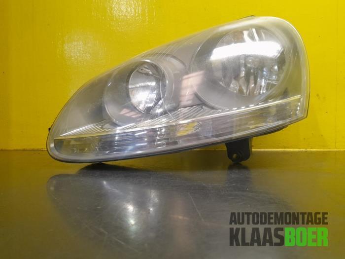 Koplamp links van een Volkswagen Golf, Ophalen of Verzenden, 6 maanden garantie, Gebruikt, Volkswagen