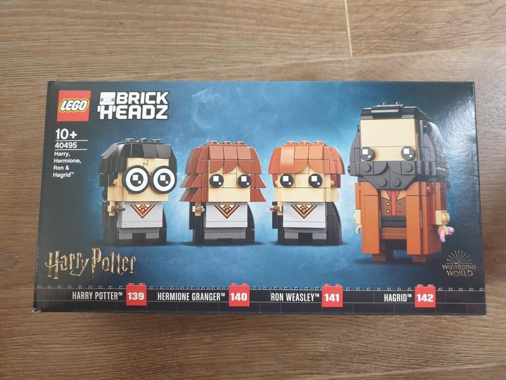 nieuw: lego 40495 brickheadz harry potter, ron, hagrid, Ophalen of Verzenden, Nieuw, Complete set, Lego