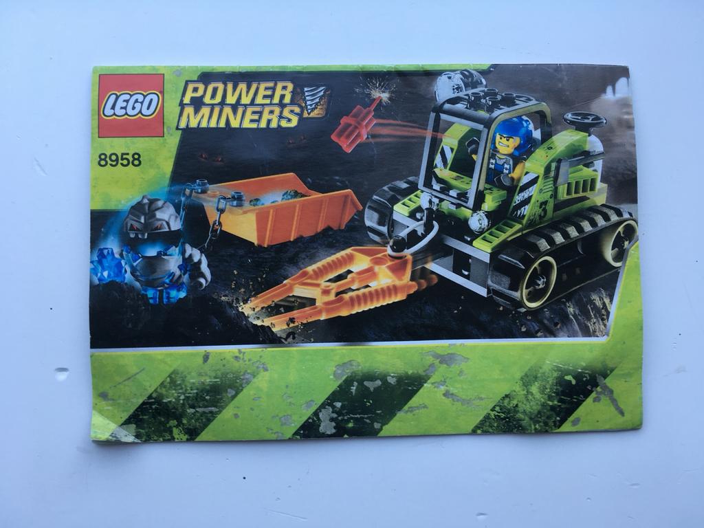 Lego Power Miners set 8958 Granietkraker, Ophalen of Verzenden, Gebruikt, Complete set, Lego
