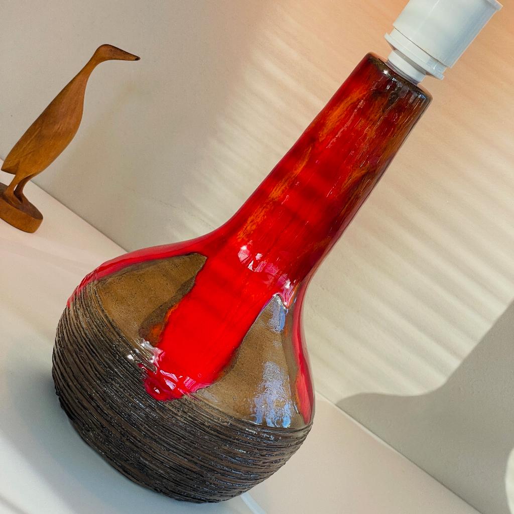 keramiek vintage Deens Design LAMP Scandi HK Living Serax MC, Huis en Inrichting, Lampen | Tafellampen, Overige materialen, Gebruikt
