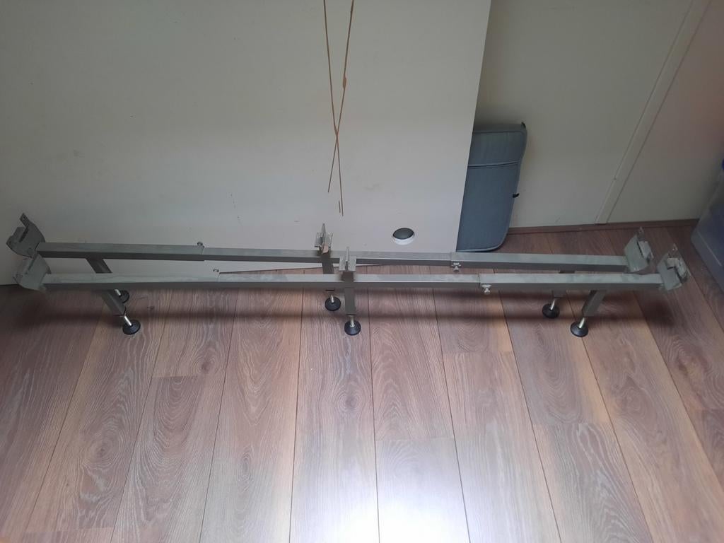 Bedsteunen voor tweepersoons lattenbodems, Ophalen, Tweepersoons, 140 cm