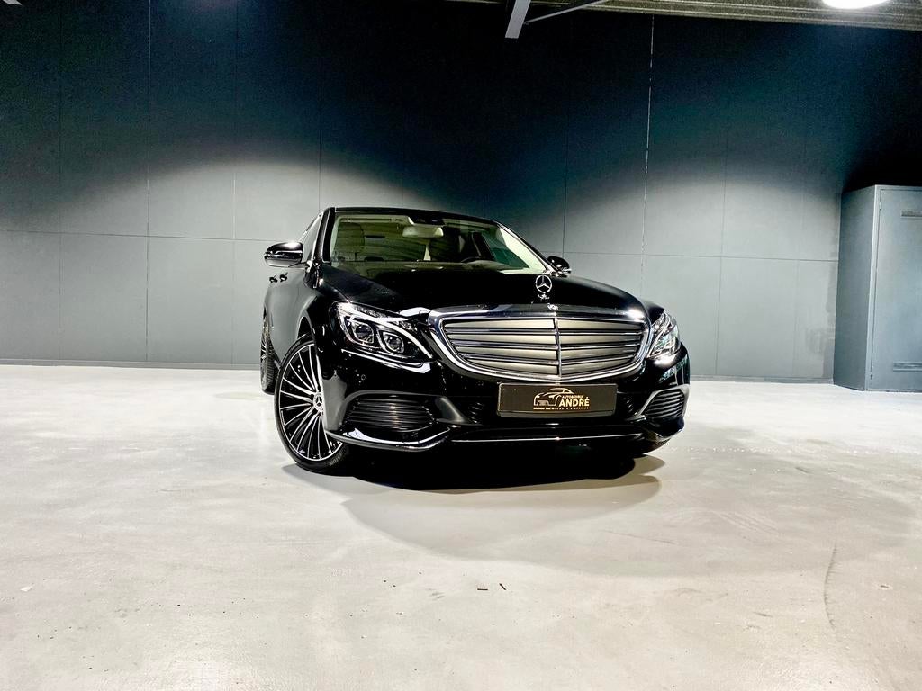 Mercedes-Benz C-Klasse 2.0 C250 Sedan AUT 2016 Zwart, Automaat, 1800 kg, 4 cilinders, Overige bekleding