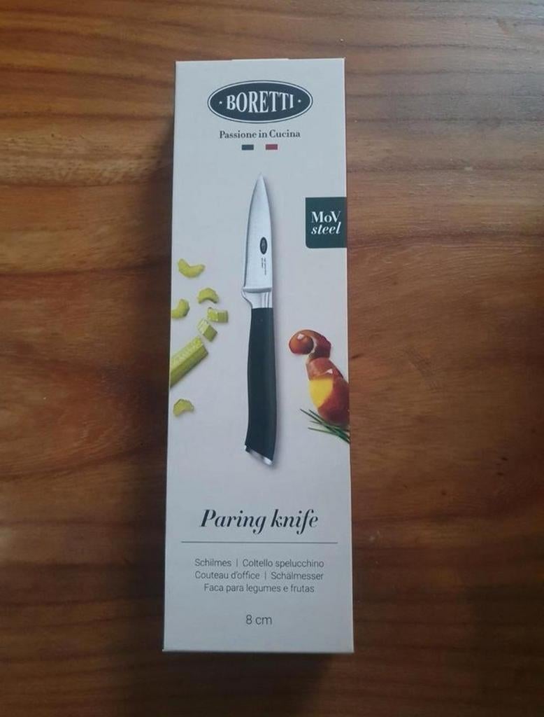 Boretti Schilmes - Nieuw in verpakking, Ophalen of Verzenden, Nieuw, Rvs of Chroom