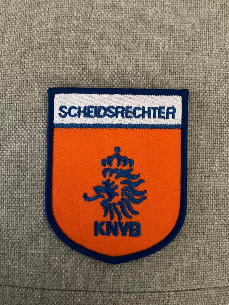 Scheidsrechters embleem, Verzamelen, Ophalen of Verzenden, Overige soorten, Nederland, Embleem of Badge