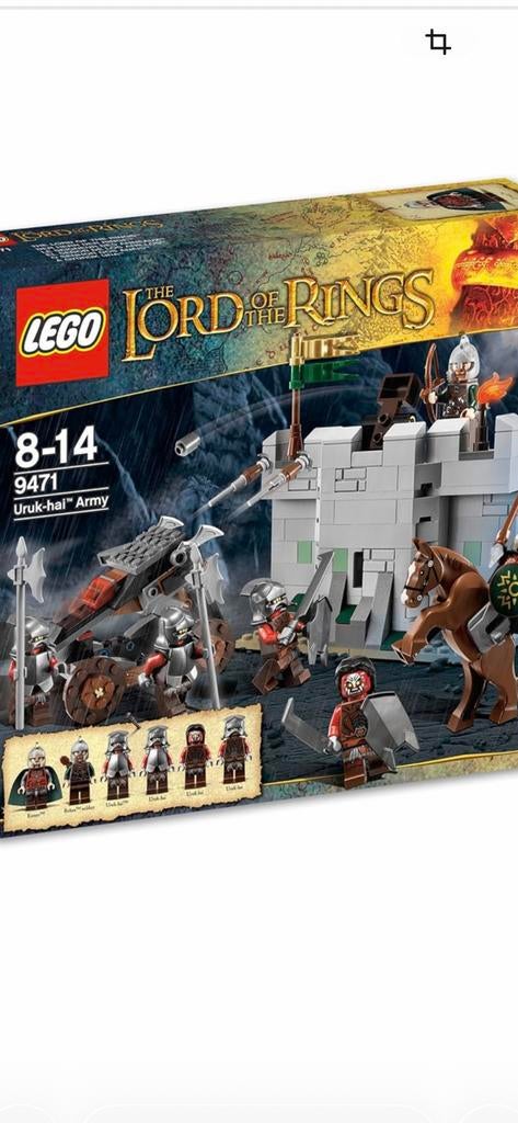 Nieuwe Lego Lord of the Rings Uruk-hai Army 9471, Kinderen en Baby's, Speelgoed | Duplo en Lego, Ophalen, Nieuw, Complete set