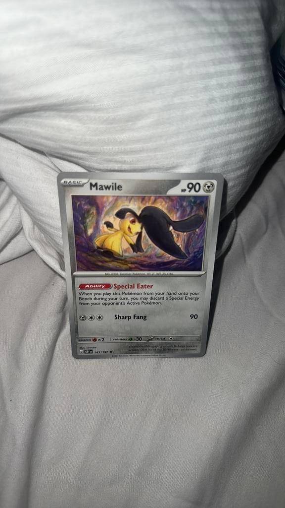 Mawile 143/197 Pokemon Kaart - Mint Staat, Verzenden, Nieuw, Losse kaart