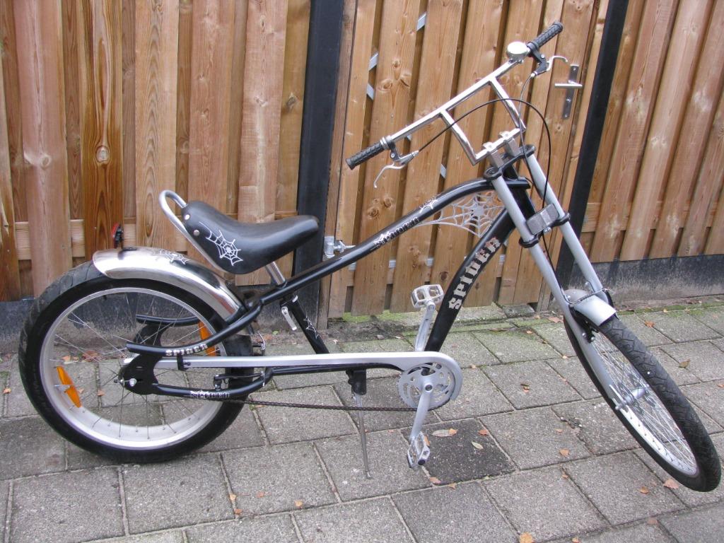 fiets Spider  lowrider / chopper, Ophalen, Zo goed als nieuw, 24 inch, Handrem