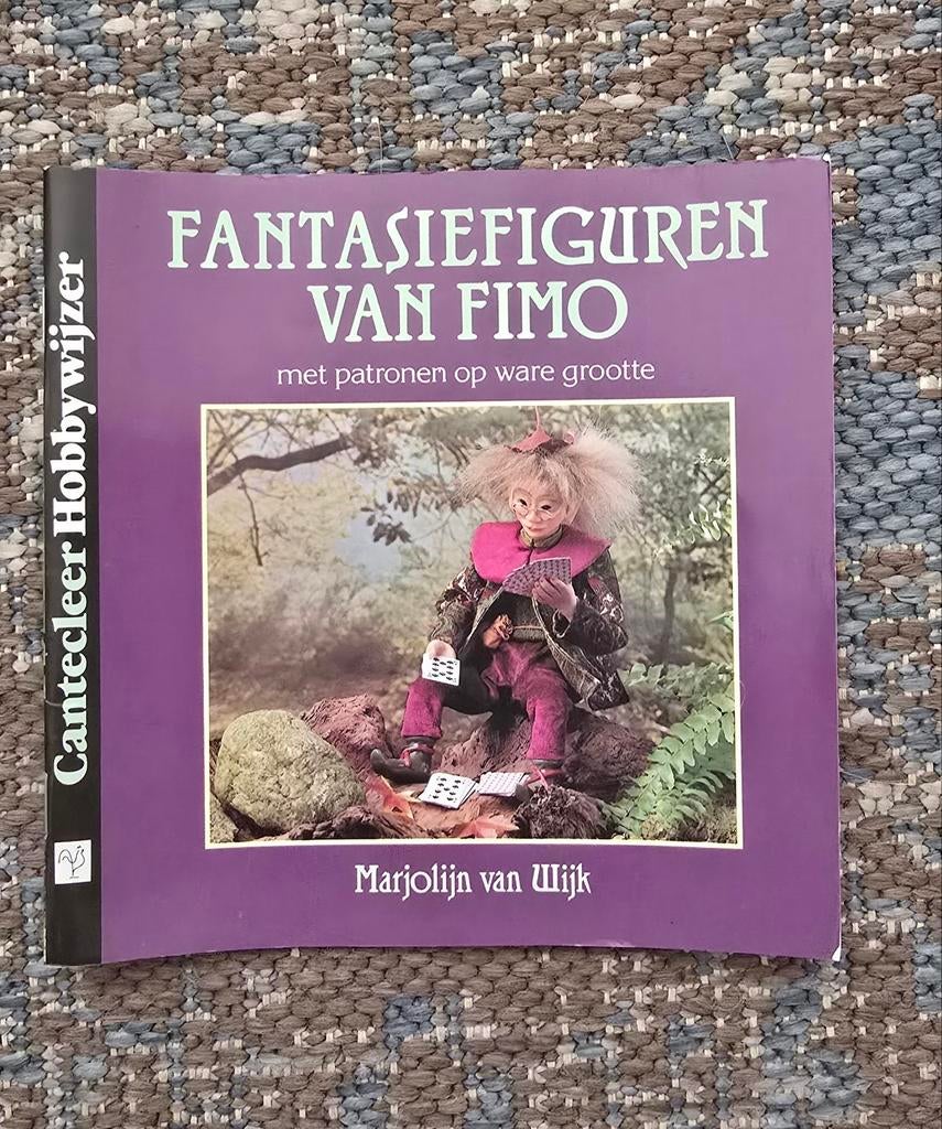 Fantasiefiguren van Fimo - Marjolijn van Wijk, Ophalen of Verzenden, Gelezen, Kleien en Boetseren, Marjolijn van Wijk