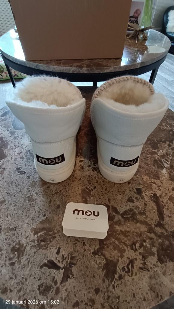 Mou Eskimo sneaker Bold Nieuw!! Maat 38, Mou, Wit, Lage of Enkellaarzen, Nieuw