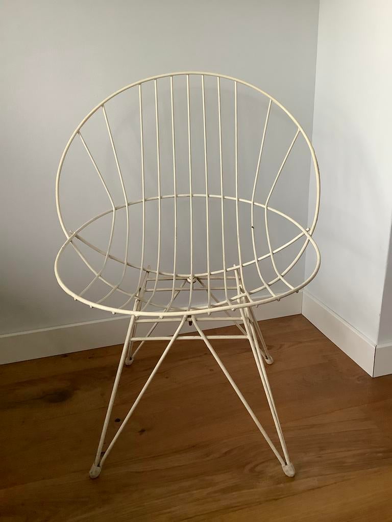 Combex draadstoel Pastoe – Cees Braakman vintage, Ophalen, Gebruikt, Eén, Metaal