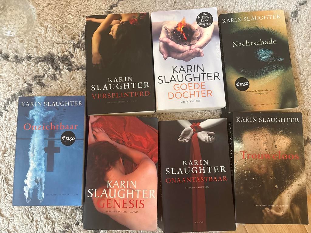 Karin Slaughter Boeken thriller, Ophalen of Verzenden, Gelezen, Nederland