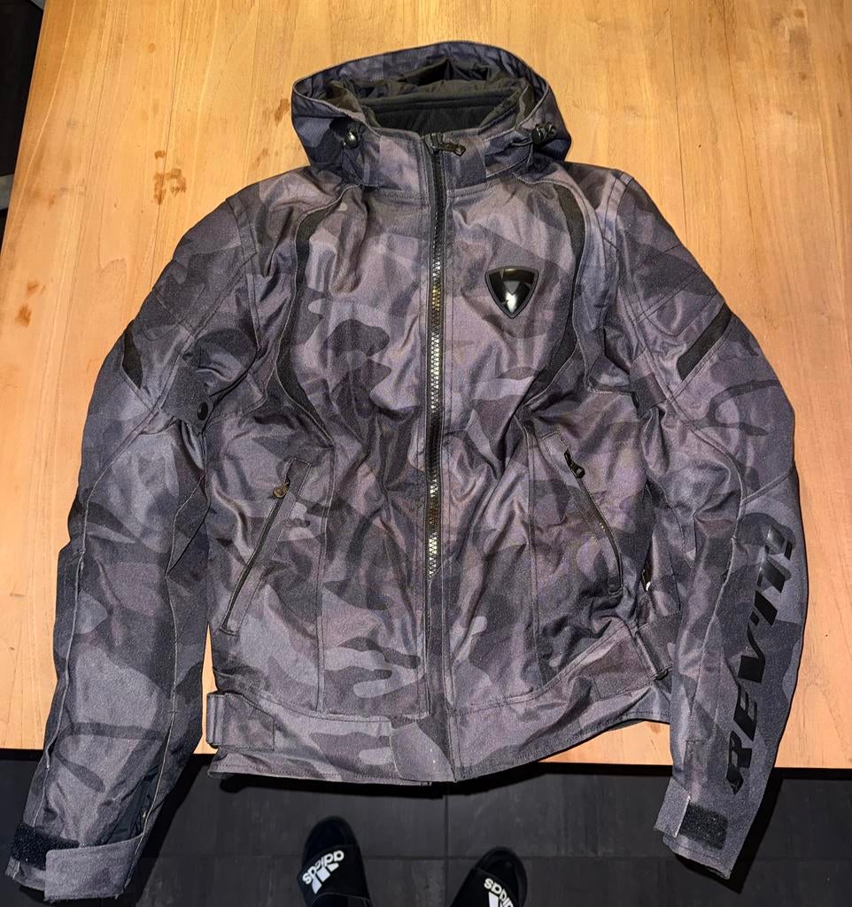 Revit Motorjas - Camouflage - Maat S, Heren, Overige typen, S, Tweedehands