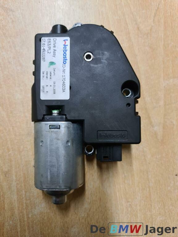 Schuifdak motor BMW 1-serie 3-serie 6-serie 67616922257, Auto-onderdelen, Gebruikt, Ophalen of Verzenden, BMW, BMW