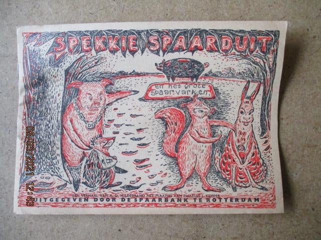 adv0212 spekkie spaarduit 2, Eén stripboek, Ophalen, Gelezen