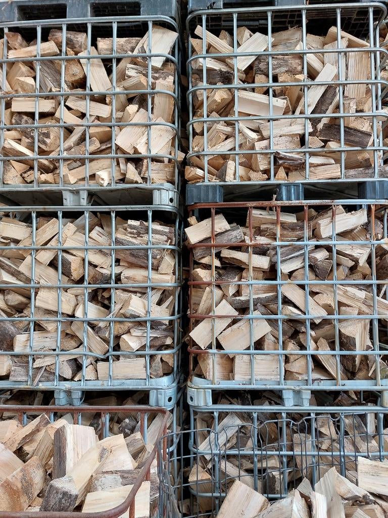 Populierenhout haardhout € 65.-, Tuin en Terras, Haardhout, Minder dan 3 m³, Ophalen of Verzenden