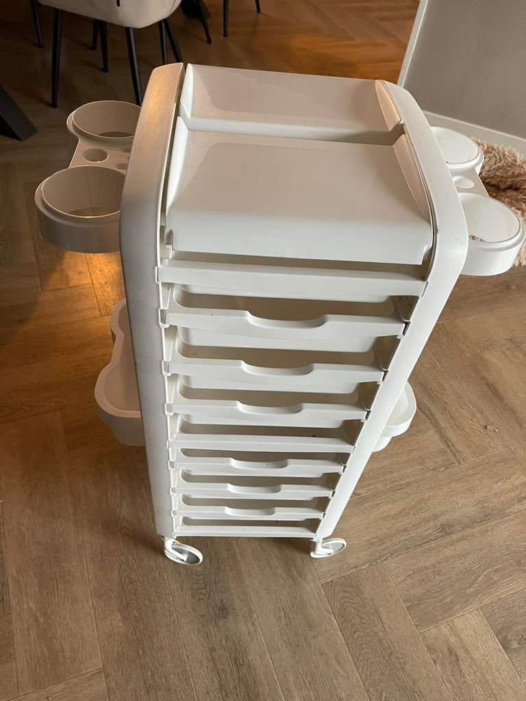 Kappers-trolley karretje Ceriotti, Sieraden, Tassen en Uiterlijk, Uiterlijk | Haarverzorging, Ophalen of Verzenden, Zo goed als nieuw