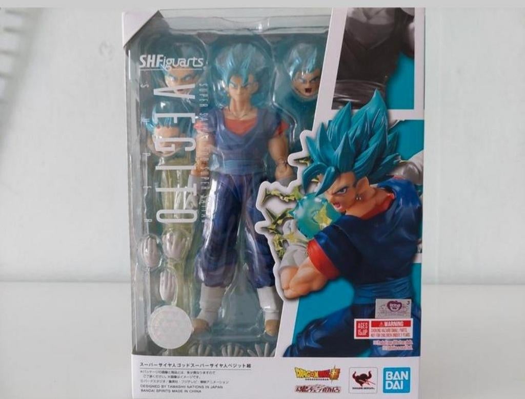 SH FIGUARTS DRAGON BALL SUPER BLUE SSGSS VEGITO, Ophalen of Verzenden, Zo goed als nieuw