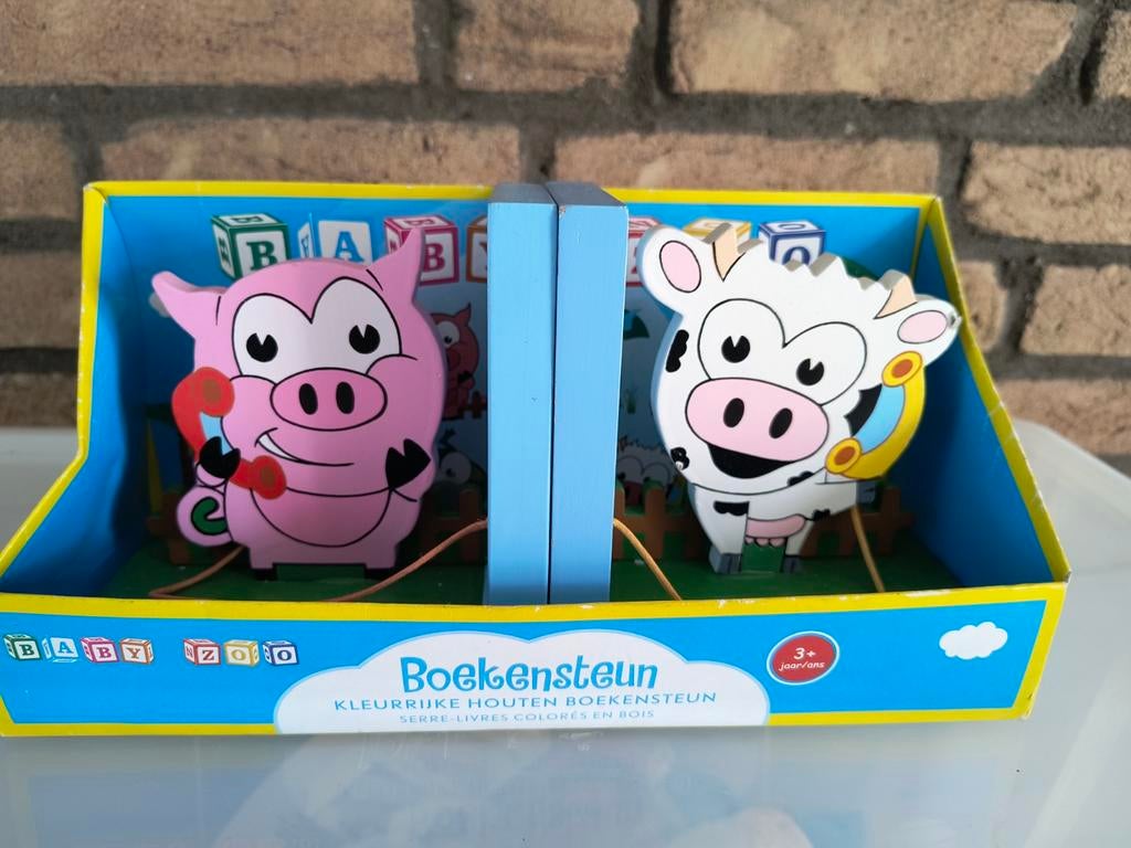 Boekensteun dieren, Ophalen of Verzenden, Nieuw, Wanddecoratie
