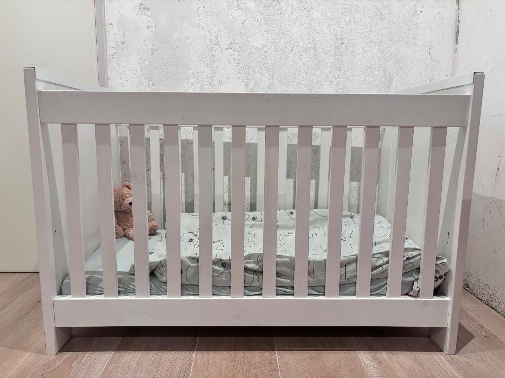 Ledikant peuterbed babybed Bopita, Kinderen en Baby's, Babywiegjes en Ledikanten, Ophalen, Gebruikt, Ledikant
