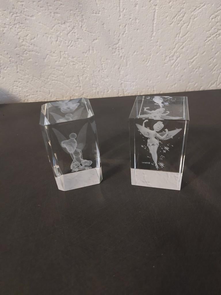 Disney tinkerbell  glas, Verzamelen, Disney, Ophalen of Verzenden, Mickey Mouse, Zo goed als nieuw, Servies