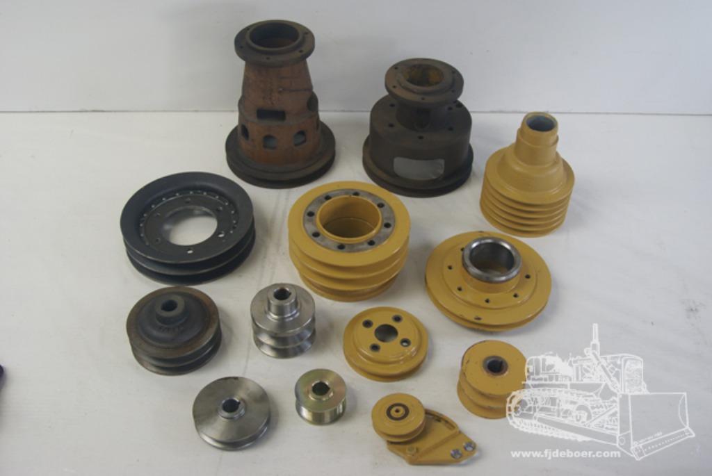 Caterpillar Pulley C7 / C9 / C11 / C13 zgan op voorraad, Ophalen of Verzenden