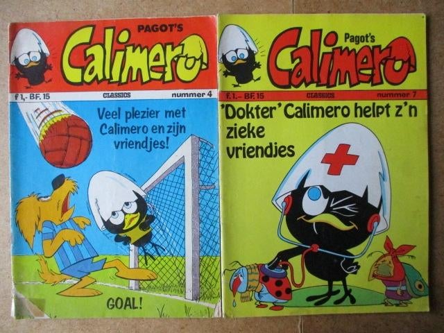 adv8258 calimero classics, Eén comic, Ophalen, Gelezen, Overige gebieden