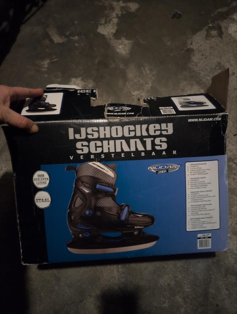 Nijdam ijshockeyschaatsen, Ophalen of Verzenden