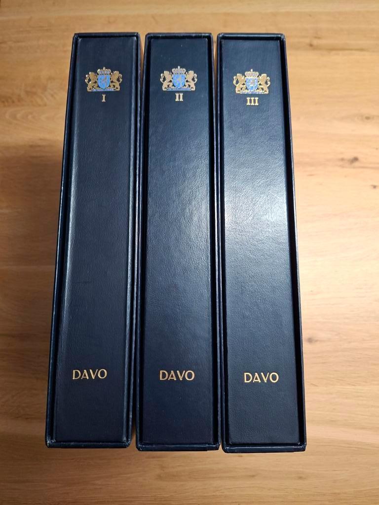Postzegelalbums Davo 1, 2 en 3 - Zegels van 1864 t/m 2001, Ophalen of Verzenden, Nederland