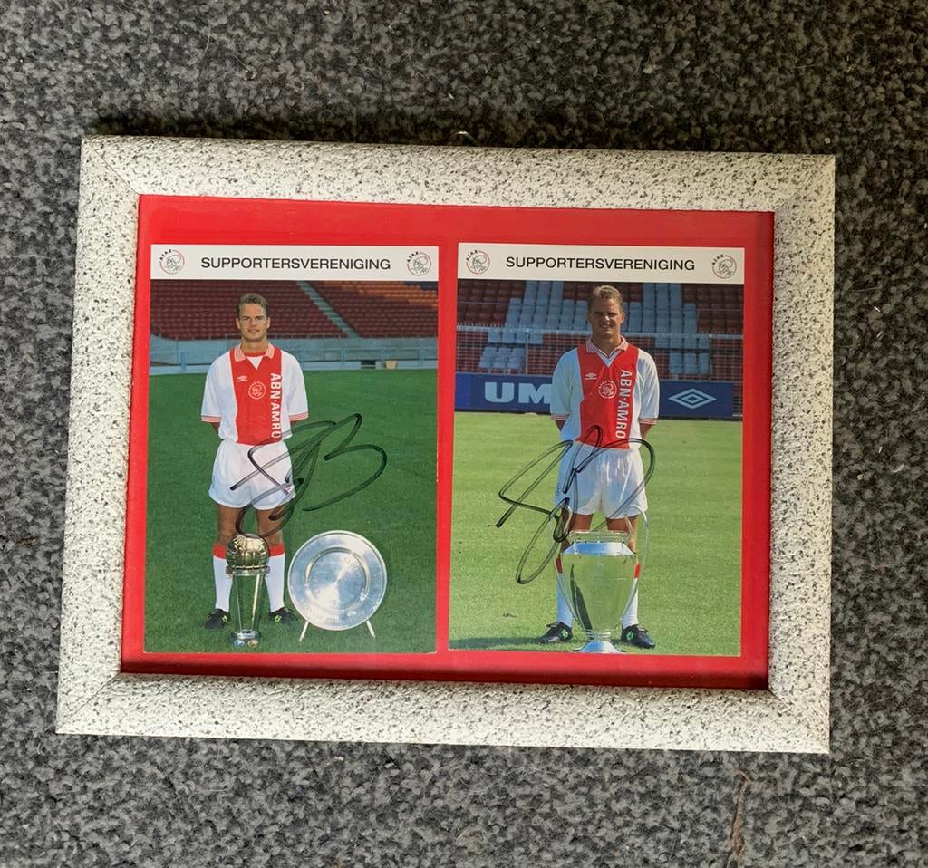 Handtekeningen Frank & Ronald de Boer, -, -, Ophalen of Verzenden, Zo goed als nieuw