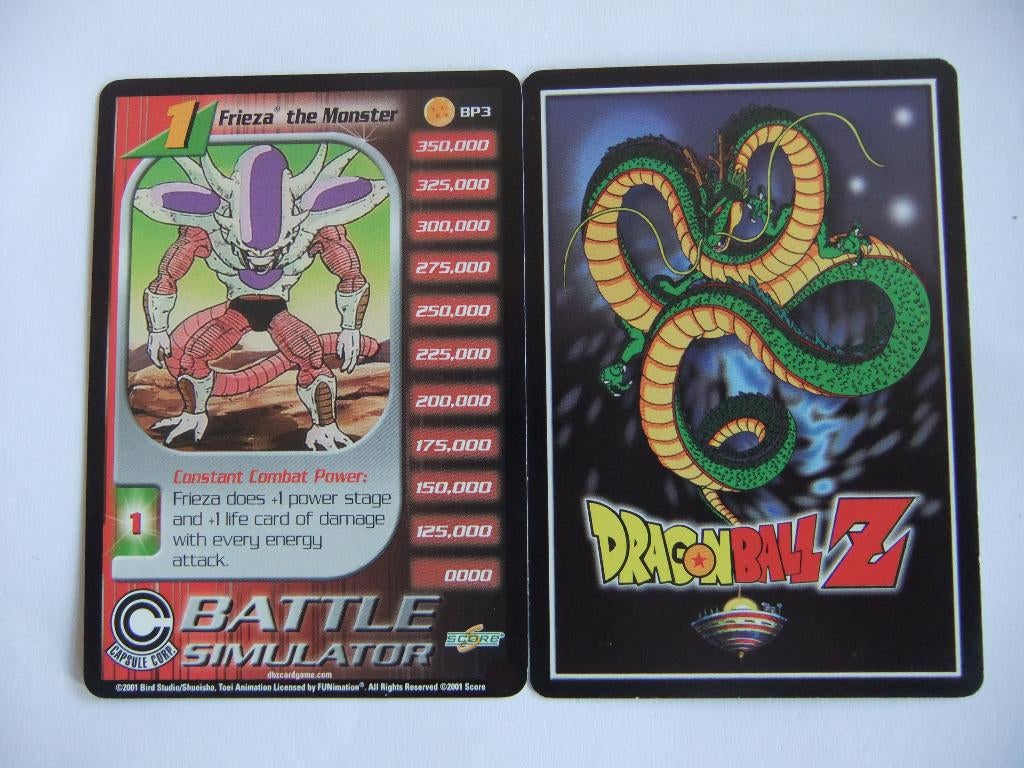 Dragon Ball z Frieza the Monster # BP3 Level 1Promokaart, Verzenden, Zo goed als nieuw