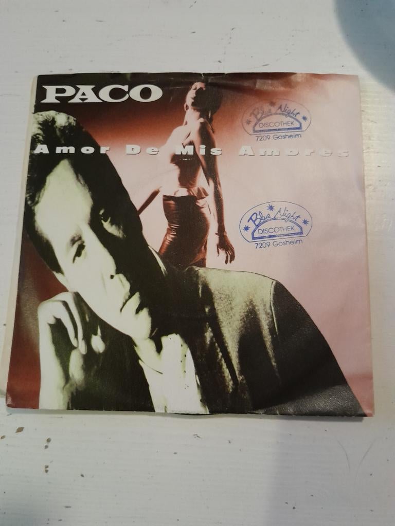 Paco 7 inch amor de mis amores, Ophalen of Verzenden, Zo goed als nieuw, Nederlandstalig