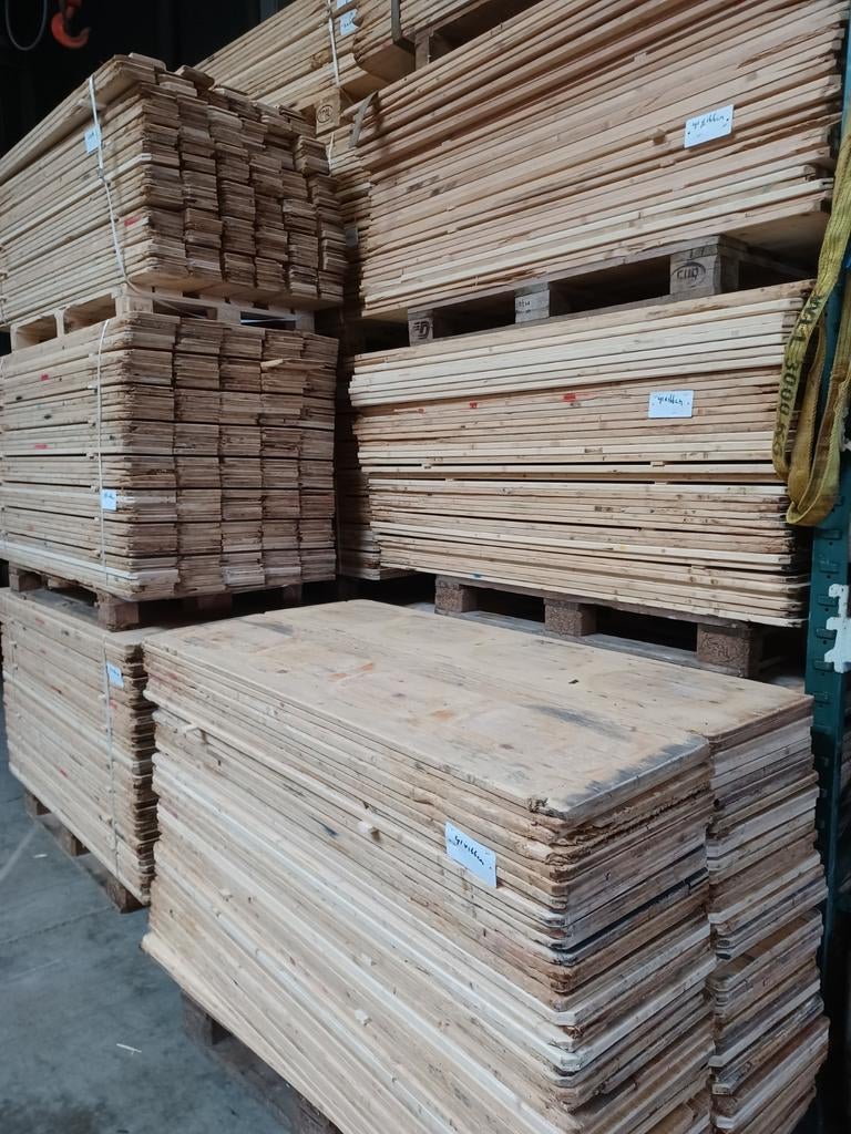 Kaasplanken vloer wandbekleding  lambrisering  sloophout, Ophalen, Gebruikt, Plank