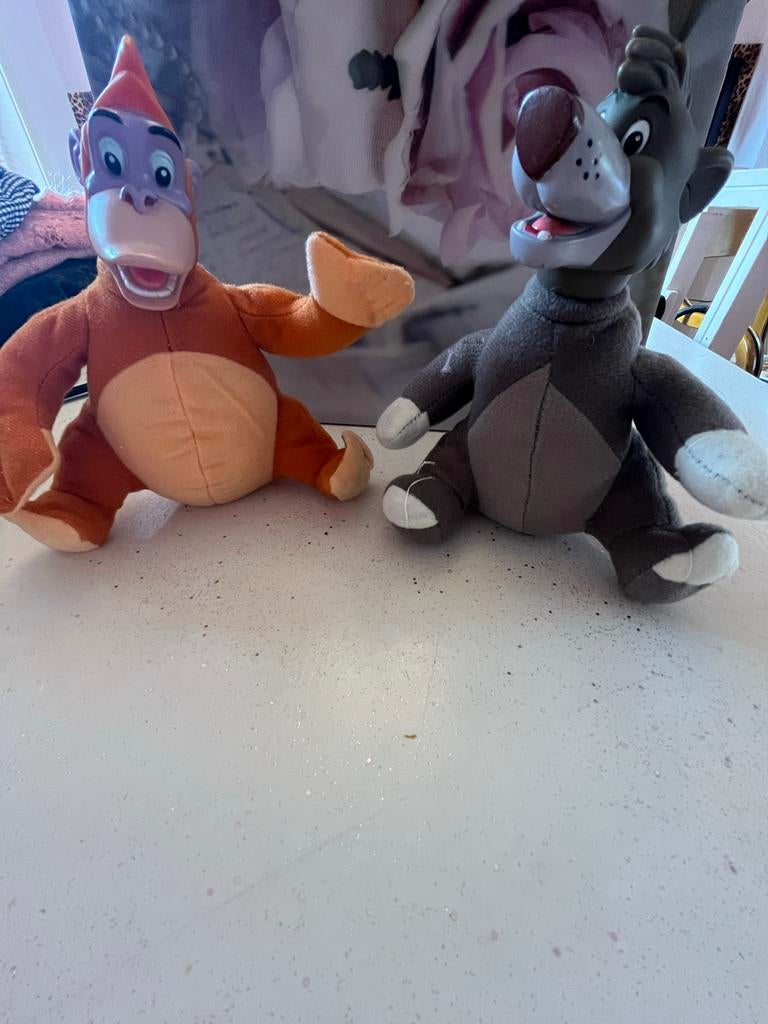 Disney Knuffels Jungle Boek en meer, Ophalen of Verzenden, Zo goed als nieuw, Overige typen