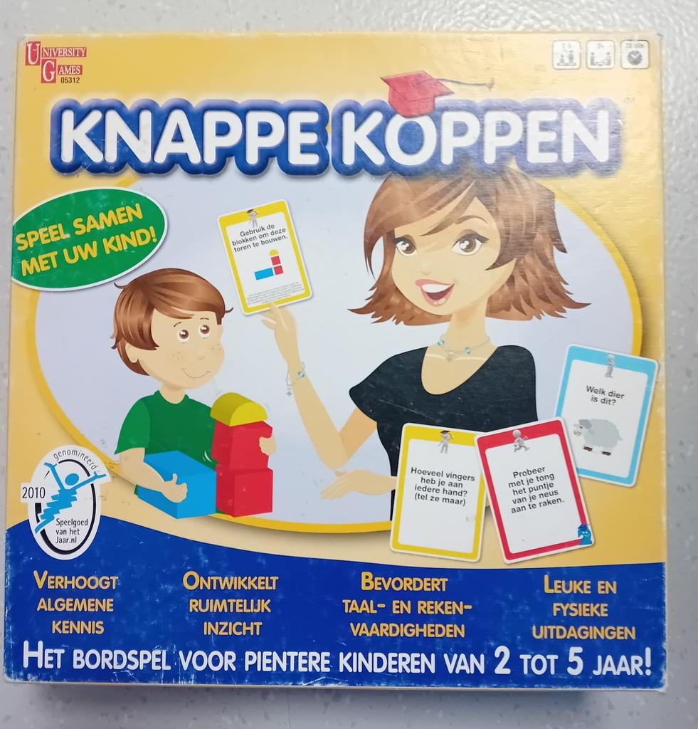 Spel knappe koppen, Ophalen of Verzenden, Gebruikt, Ontdekken