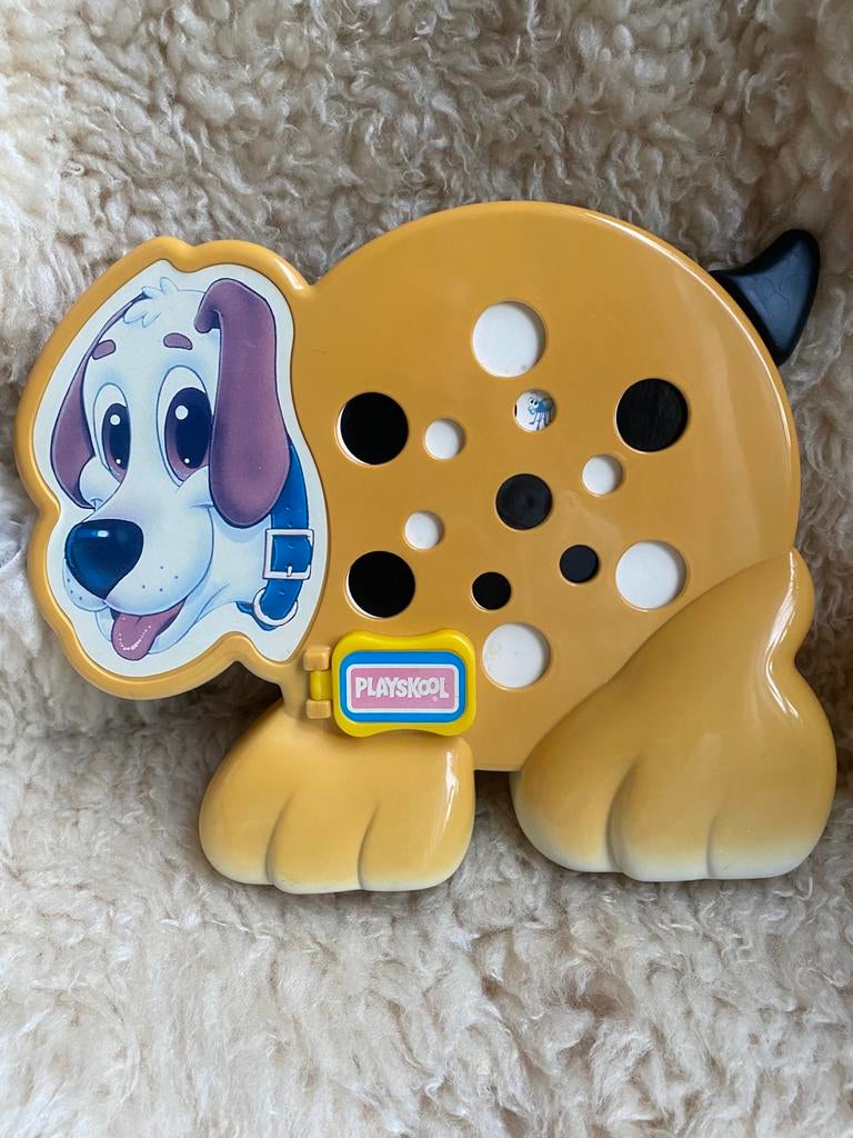 Vintage educatief spel Dot the dog / Roxy van Playskool, Kinderen en Baby's, Speelgoed | Educatief en Creatief, Ophalen of Verzenden