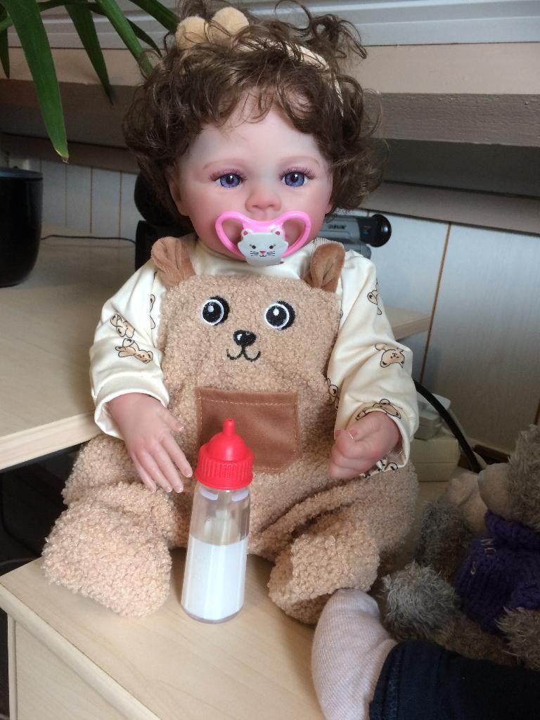 newborn babypop, Verzamelen, Poppen, Ophalen of Verzenden, Nieuw, Babypop, Levensecht of Reborn