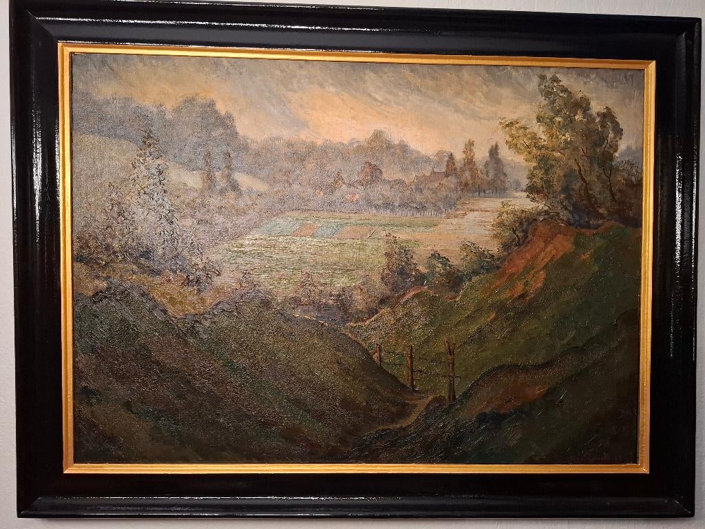 Olieverf Frans Ronda Kanne Jekerdal, Ophalen