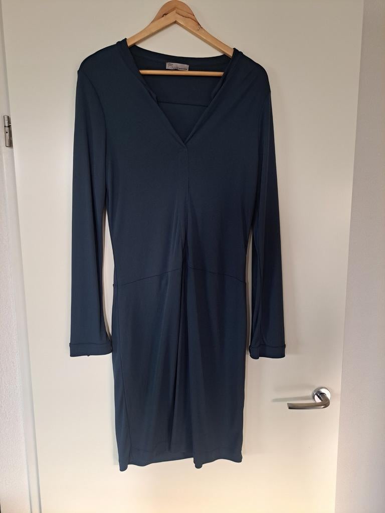 Jurk Moscow petrol groen maat 40, Kleding | Dames, Maat 38/40 (M), Ophalen of Verzenden, Knielengte, Groen