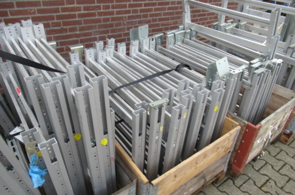 Pootondersteuning Aluminium, werkbreedte 86 cm., Ophalen of Verzenden, Zo goed als nieuw