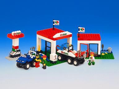 Lego | System | Octan Gas Station | 6548, Kinderen en Baby's, Speelgoed | Duplo en Lego, Gebruikt, Lego, Complete set, Ophalen of Verzenden